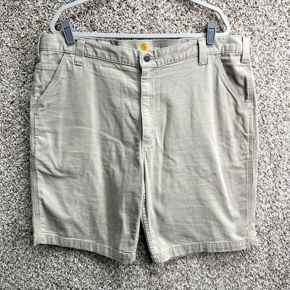 Carhartt Other - Carhartt Shorts Men's 42‎ Khaki Tan Relaxed Fit Cargo